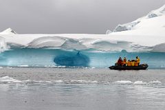 11D Zodiac Next To The Blue Ice Of A Glacier Cave In Paradise Harbour On Quark Expeditions Antarctica Cruise.jpg